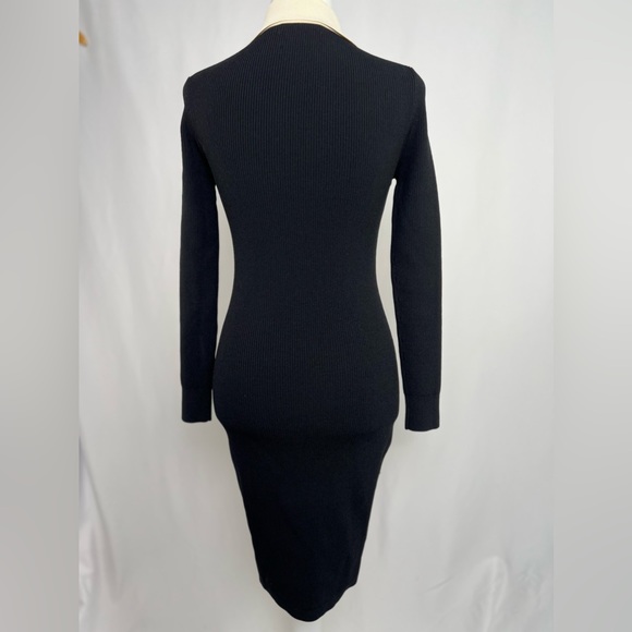 NEW / J.crew Contrast-trim sweater-dress - Picture 3 of 3